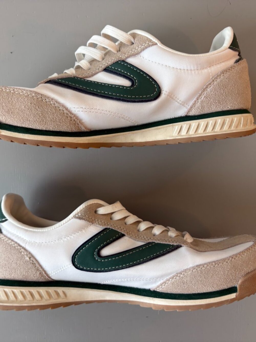 Tretorn Rawlins Athletic Shoe Gray/Green 8M